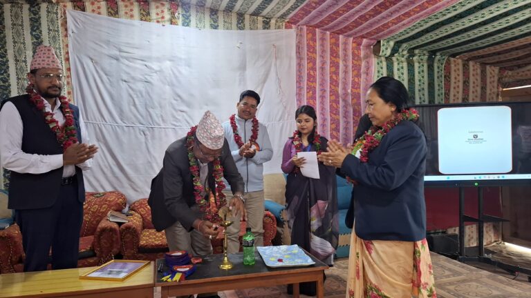 मातृत्व जोगाउने अभियान ‘भुपेन्द्रा बुढा स्मृति क्यापिएन सी-क्याप’ बाजुराको  गौमुल गाउँपलिकामा सम्पन्न