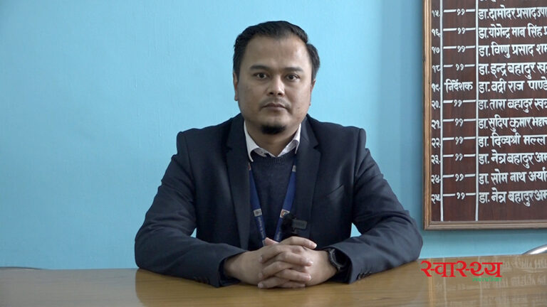 न्याम्सको पल्मोनरी, क्रिटिकल केयर एन्ड स्लिप मेडिसिन विभाग प्रमुखमा डा प्रज्वल श्रेष्ठ