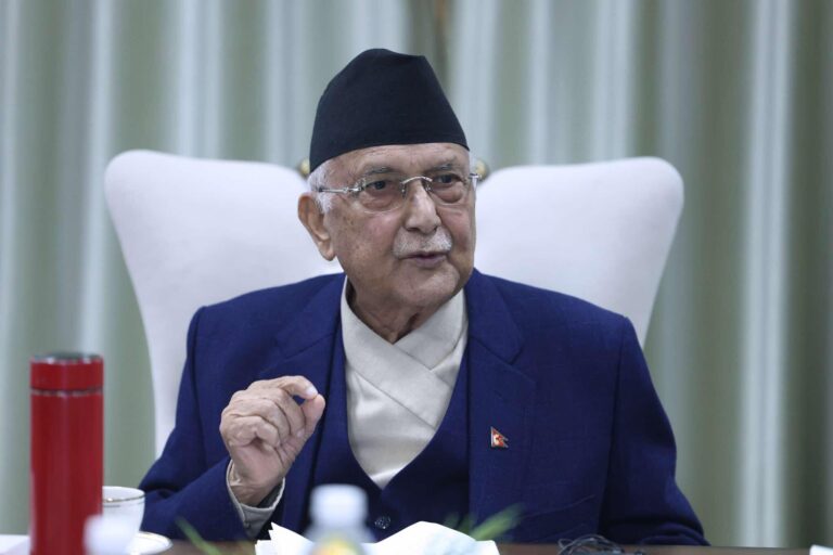 ‘सगरमाथा संवाद’मा सोलुखुम्बुको थामेको आवाज सम्बोधन हुने : प्रधानमन्त्री ओली