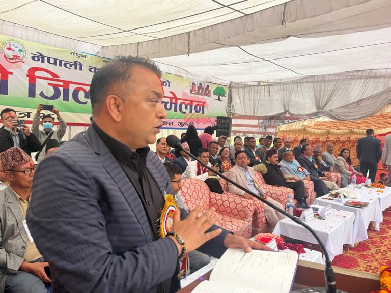 भ्रष्टाचारलाई जरैदेखि सफा गर्नुपर्छः महामन्त्री थापा