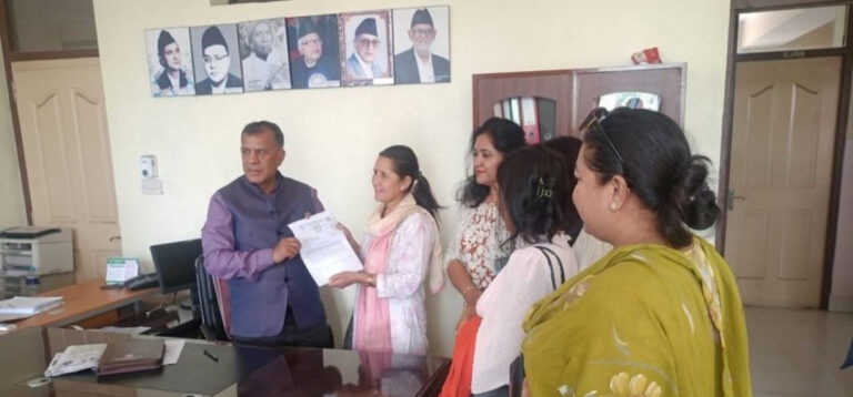 महिला संघका २० केन्द्रीय सदस्यद्वारा सामूहिक राजीनामा