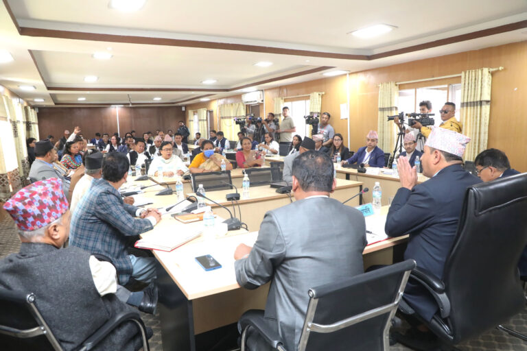 राज्य व्यवस्था समितिद्वारा निजामती ट्रेड युनियनसँग छलफल