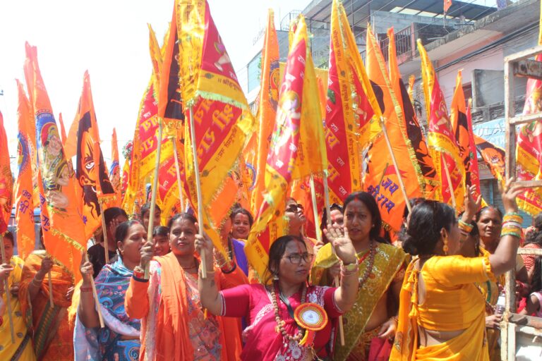 विश्वशान्तिको कामना गर्दै भैरहवामा मनाइयो हनुमान् जयन्ती