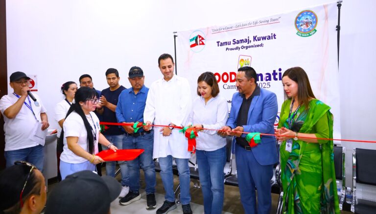 तमू समाज कुवेतद्वारा नवौं रक्तदान कार्यक्रम सम्पन्न, १२९ जनाले रक्तदान गरे