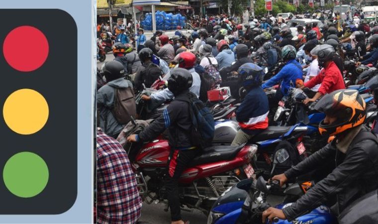 राजावादी प्रदर्शनले काठमाडौंको सडक अस्तव्यस्त, कसरी लिने ट्राफिक अपडेट ?