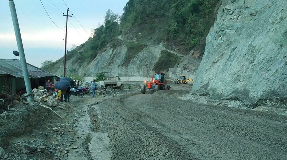 अवरुद्ध कान्ति लोकपथ पूर्ण रूपमा सञ्चालनमा