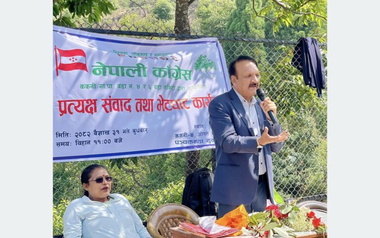 कृषि र पर्यटनमार्फत देशको विकास गर्न सकिन्छ : प्रवक्ता डा महत