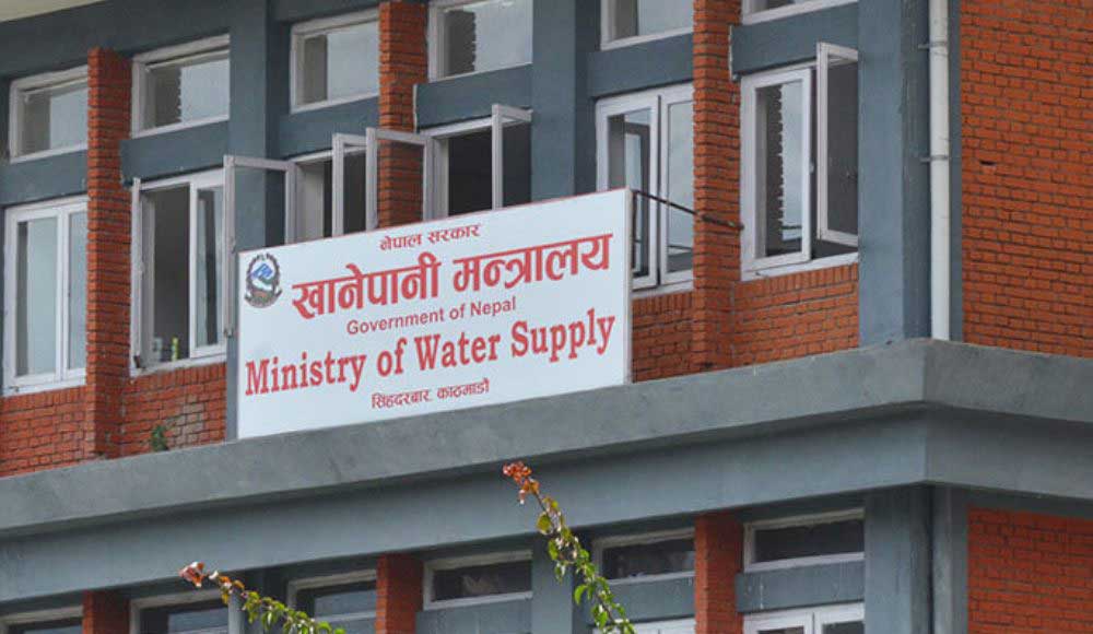 खानेपानी मन्त्रालयका लागि करिब ३४ अर्ब बजेट