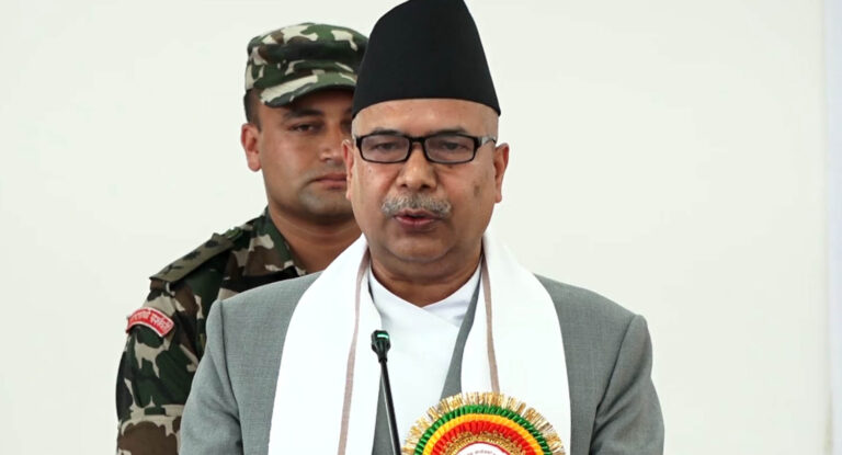 जलवायु परिवर्तनलाई सम्बोधन गर्न नेपाललाई विश्वकै साथ चाहिन्छ: उपराष्ट्रपति यादव