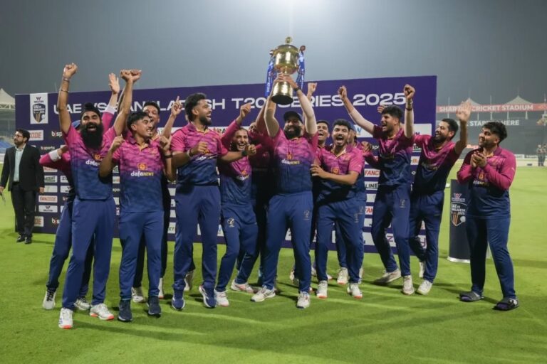 टेस्ट टोली बंगलादेशविरुद्धको टी–२० सिरिज जित्दै यूएईले रच्यो नयाँ इतिहास