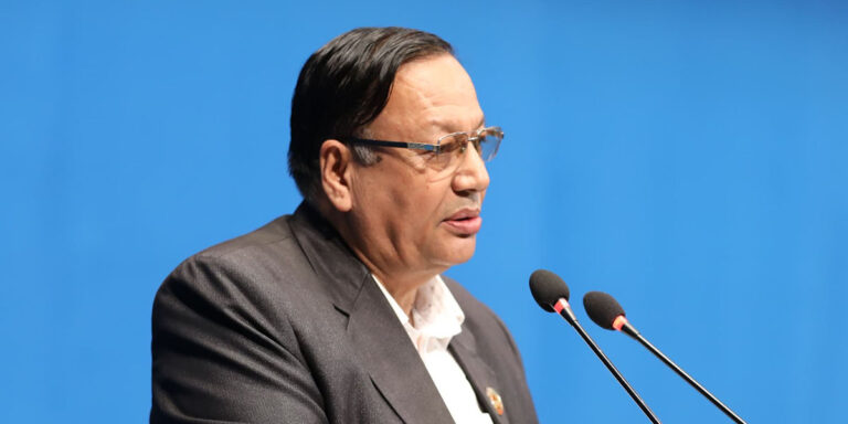 नीति तथा कार्यक्रममाथिको छलफल निरर्थक हुने देखियो : देवेन्द्र पौडेल