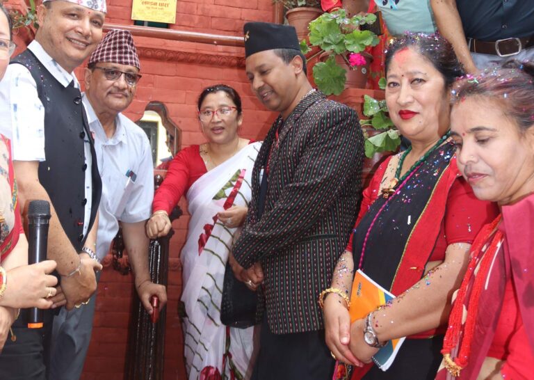 प्रताप शमशेरद्वारा निर्मित ऐतिहासिक धाराको जिर्णोद्धार