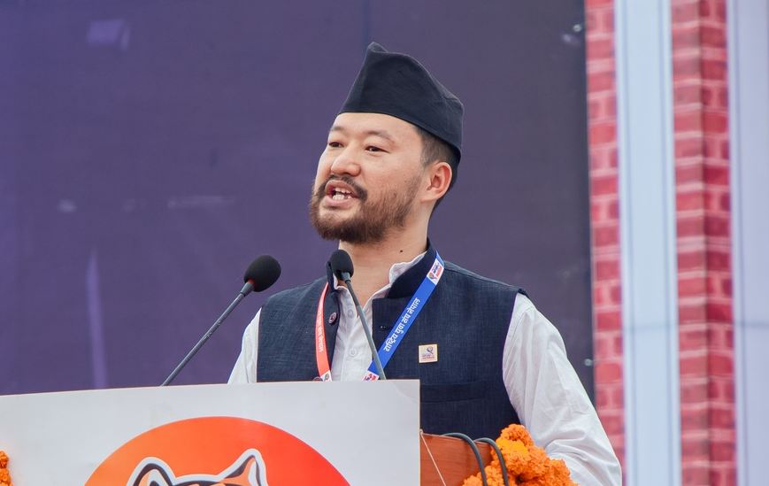 युवा संघको अध्यक्षमा क्षितिज थेबे निर्वाचित