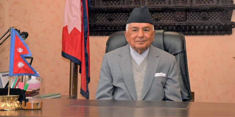 समाचार लेखेकै आधारमा पत्रकार असुरक्षित हुनुपर्ने अवस्थाको अन्त्य होस् : राष्ट्रपति