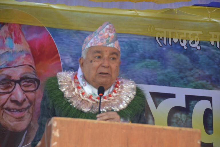 स्रष्टा र साहित्यकारलाई सम्मान, सहयोग गर्न समाज तथा सरकारले कन्जुस्याइँ गर्नु हुन्न : राष्ट्रपति