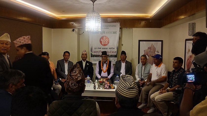 ‘परम्परागत बाली र विषादीरहित उत्पादनका लागि सरकारले काम गरिरहेको छ : रामनाथ अधिकारी