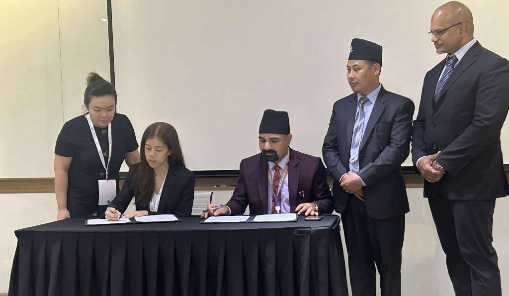 नेपाल डेन्टल साइन्स हाइजेनिस्ट एसोसिएसन र सिंगापुरको संघबीच सम्झौता