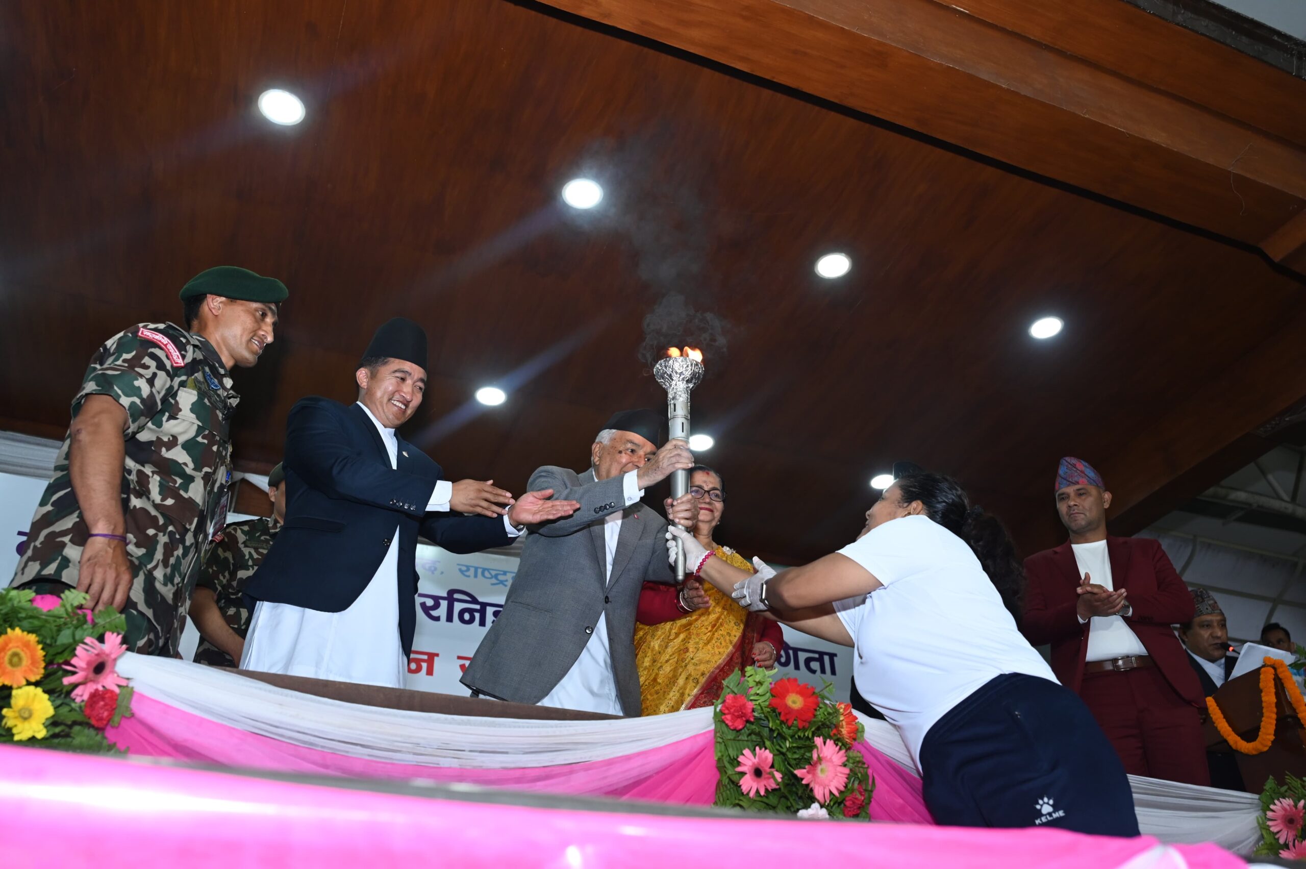 खेलाडी उत्पादनको प्रमुख र प्रारम्भिक जग गाउँ र विद्यालय हुन्: राष्ट्रपति