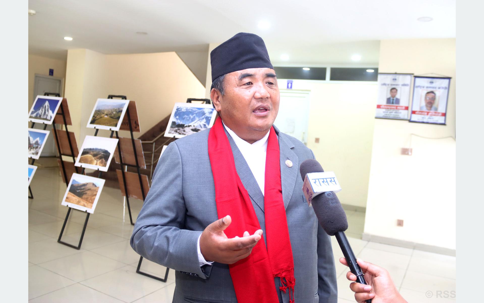 नेपाल पर्वतीय पर्यटन आकर्षक गन्तव्यः मन्त्री राई