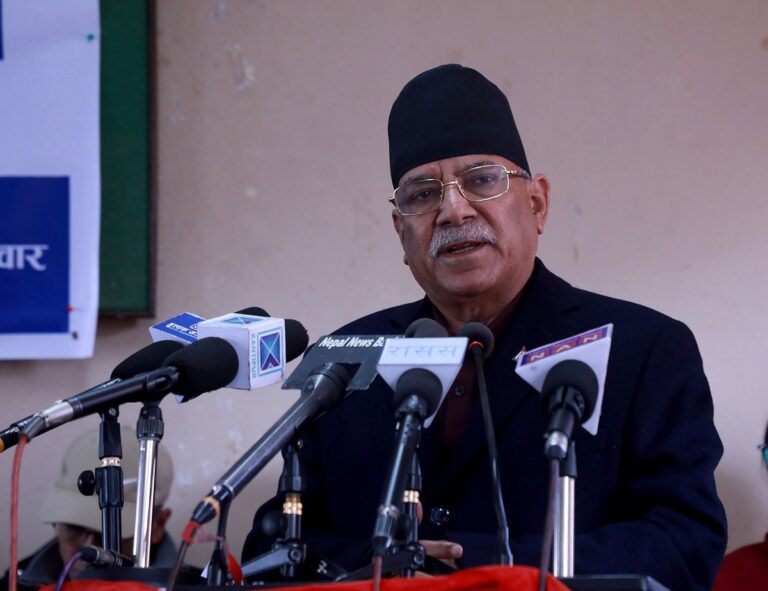प्रचण्डले भने, ‘भिजिट भिसा प्रकरण र अग्नि सापकोटाबीच कुनै साइनो छैन’
