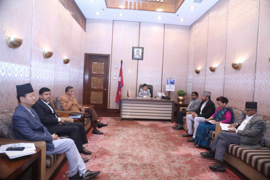 प्रमुख दलका सचेतकहरूसँग छलफलमा सभामुख,संसद् बैठक आज पनि प्रभावित