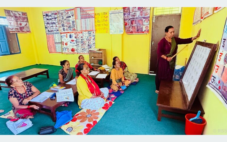 बागलुङमा ‘आमा शिक्षा’ कार्यक्रम