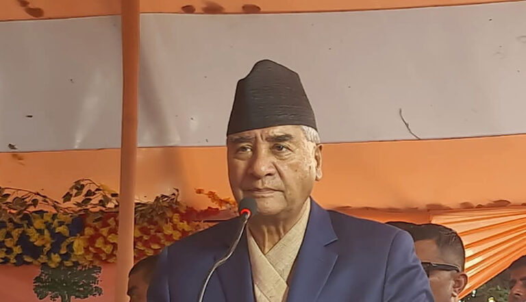 बारम्बार संसद्मा अवरोध गरेर अस्थिरता सिर्जना गर्नु जनमतको अपमान: सभापति देउवा