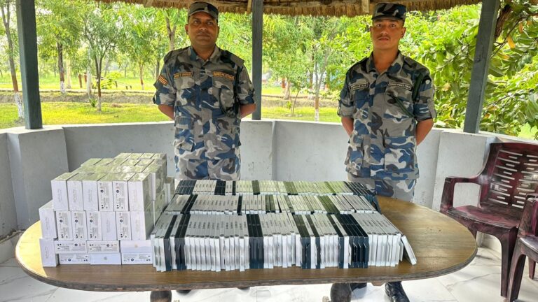 बाराबाट ३९ लाख भन्दा बढिको सामान बरामद