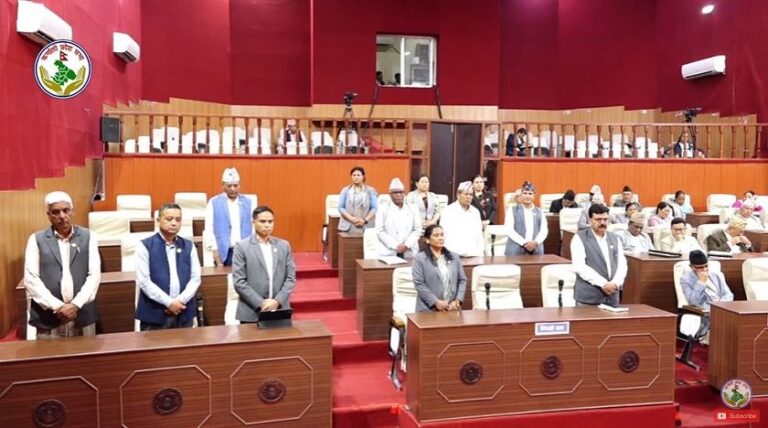 योजना छनोटमा गलत भएको भन्दै कर्णालीमा प्रतिपक्षी माओवादी केन्द्रद्वारा संसद् अवरुद्ध