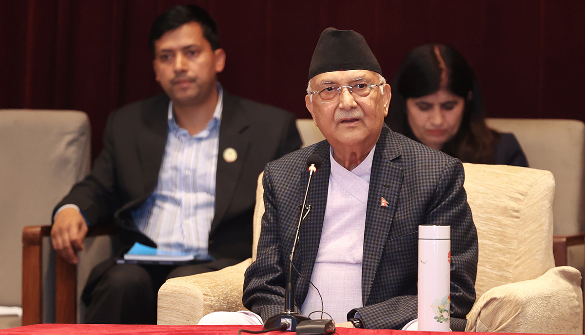 राजतन्त्र माग्नेहरूको मानसिक दरिद्रता देख्दा पनि विचित्र लाग्छ : प्रधानमन्त्री ओली
