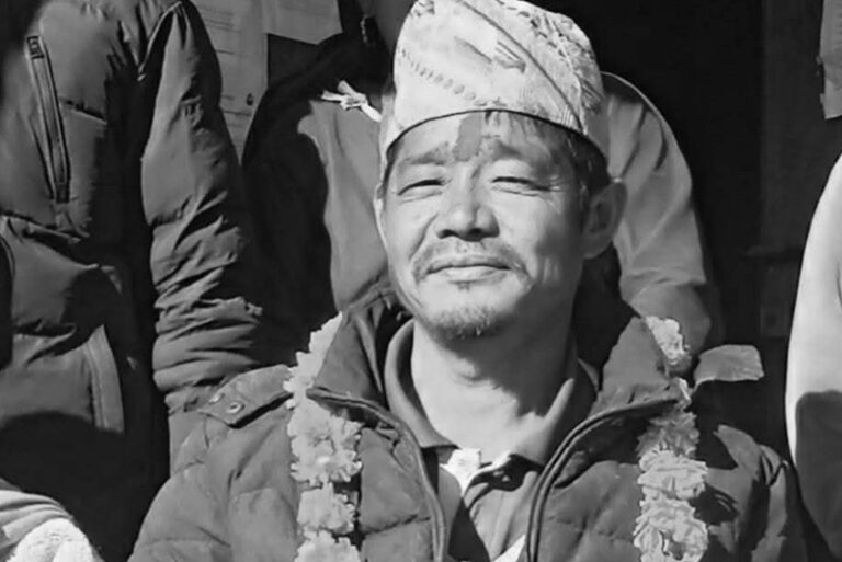 रोल्पाको थवाङ–५ का वडाध्यक्ष घर्तीको निधन