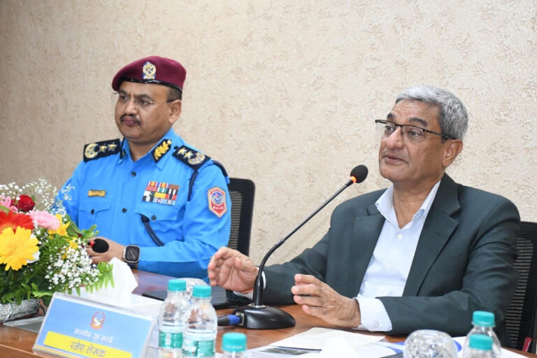 विपद् व्यवस्थापनमा थप क्रियाशील भई काम गर्न गृहमन्त्रीको निर्देशन