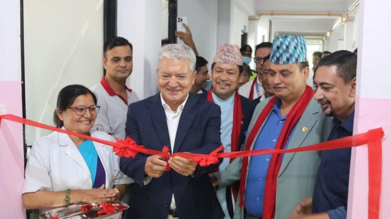 भक्तपुर क्यान्सर अस्पतालद्वारा सेवा विस्तार