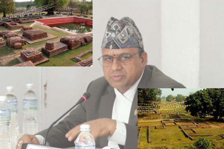 तिलौराकोटलाई विश्व सम्पदा सूचीमा समावेश गर्ने प्रक्रियाका लागि पेरिस जाँदै पर्यटनमन्त्री