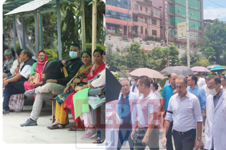 सडकमा डाक्टर, बिरामी अस्पतालमा अलपत्र (फोटोफिचर)